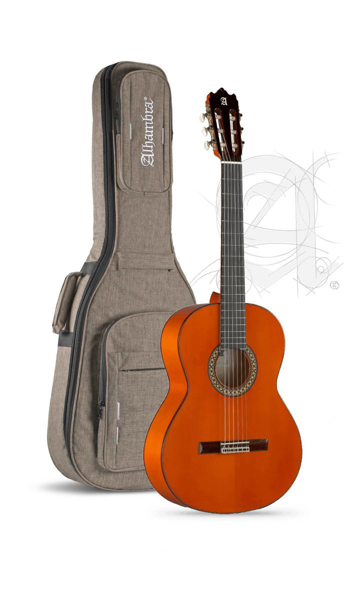 ALHAMBRA Conservatory 4F Flamenco + 9738 25mm Gigbag
