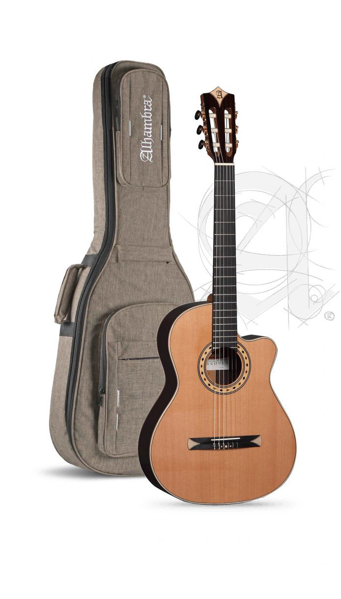 ALHAMBRA CONCERT CS-3 CW E8 CROSSOVER + 9738 25MM GIGBAG - Refurbished