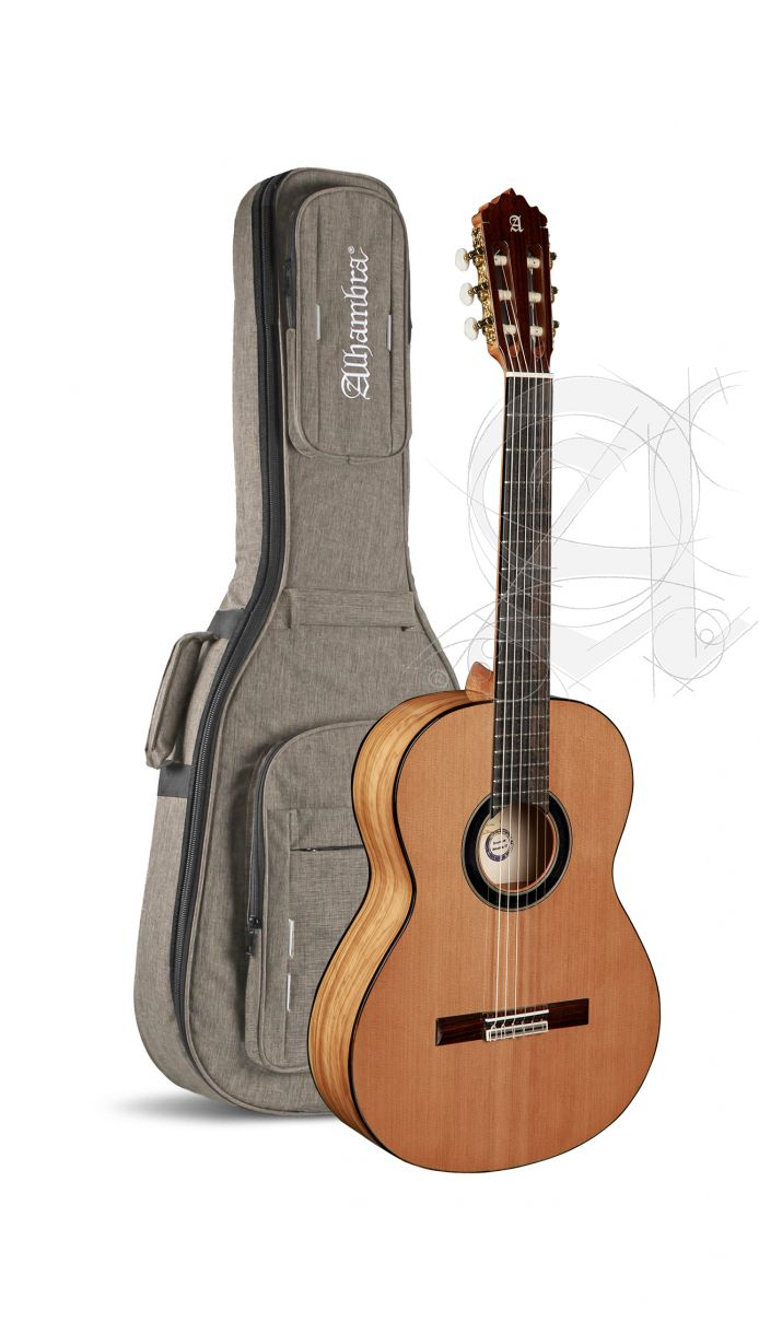 ALHAMBRA Conservatory 6 Olivo + 9738 25mm Gigbag