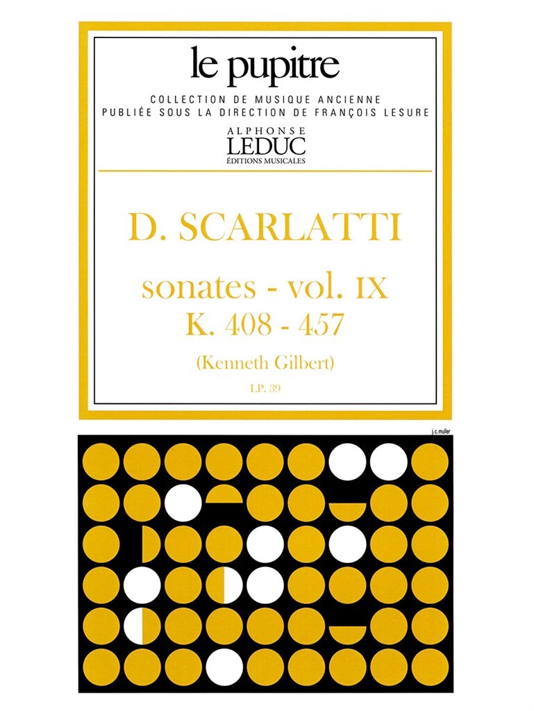 HEUGEL SCARLATTI D. - SONATES VOL.IX (K.408 - K.457) 