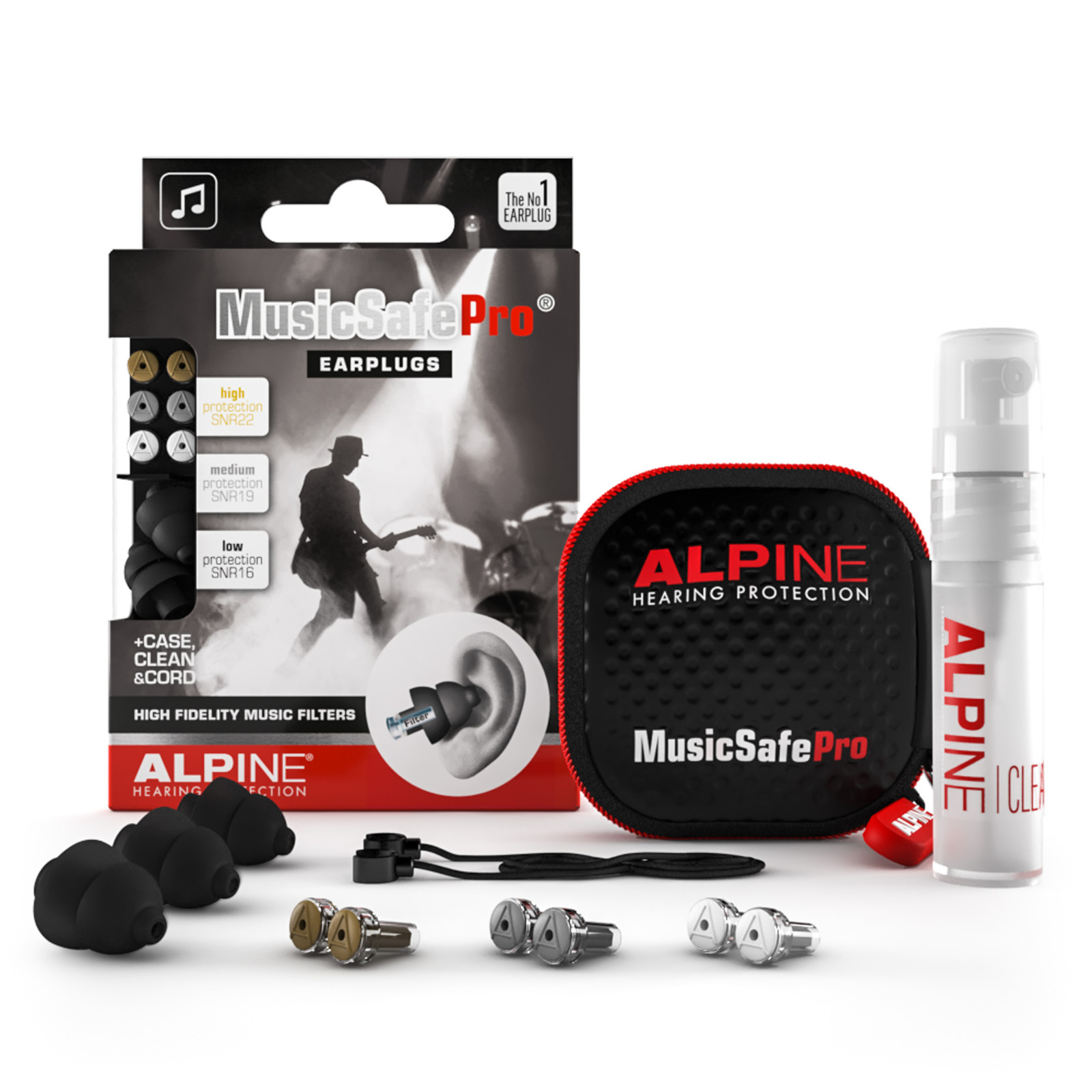 ALPINE Music Safe Pro Noir