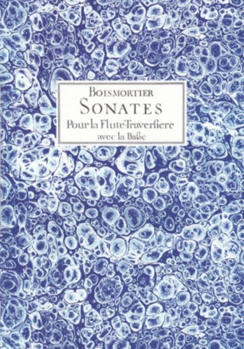 SPES BOISMORTIER - SONATES POUR LA FLUTE TRAVERSIERE AVEC BASSE, OP 19 