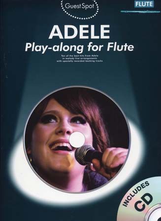 WISE PUBLICATIONS Adele - Guest Spot + CD - Flute