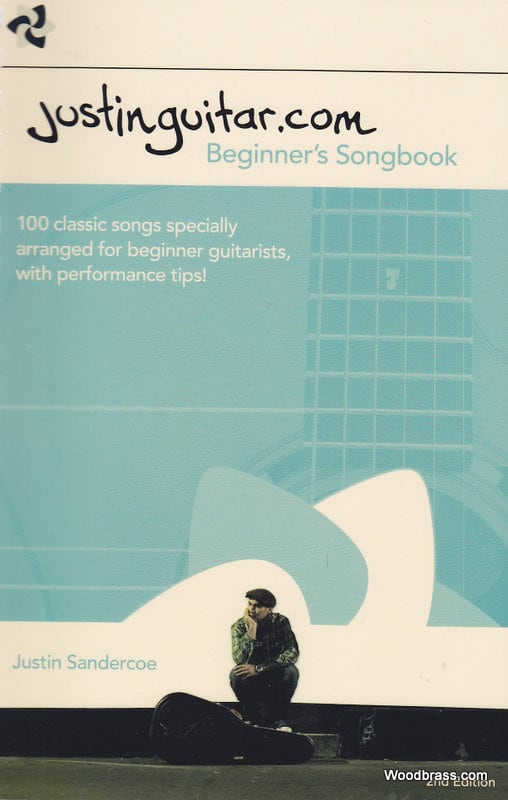 WISE PUBLICATIONS SANDERCOE J. - JUSTINGUITAR.COM BEGINNER'S SONGBOOK - 2ND EDITION