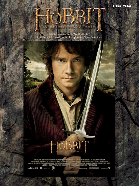 WISE PUBLICATIONS HOWARD SHORE - THE HOBBIT - AN UNEXPECTED JOURNEY - PIANO AND VOCAL