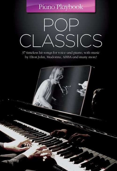 MUSIC SALES Piano Playbook - Pop Classics - Piano