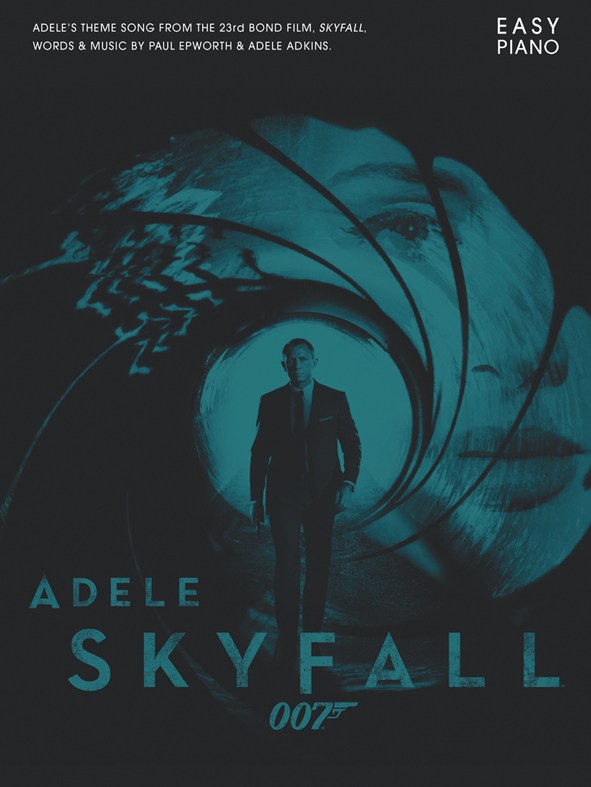 MUSIC SALES ADELE SKYFALL EASY PIANO SHEET - PIANO SOLO