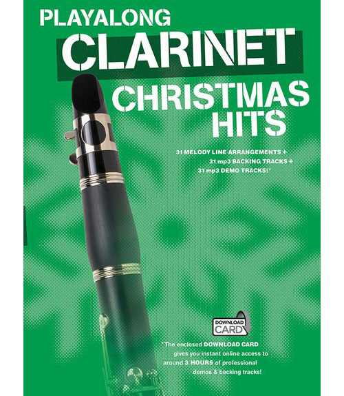 WISE PUBLICATIONS MAX RAABE - PLAY ALONG CLARINET CHRISTMAS HITS - CLARINET