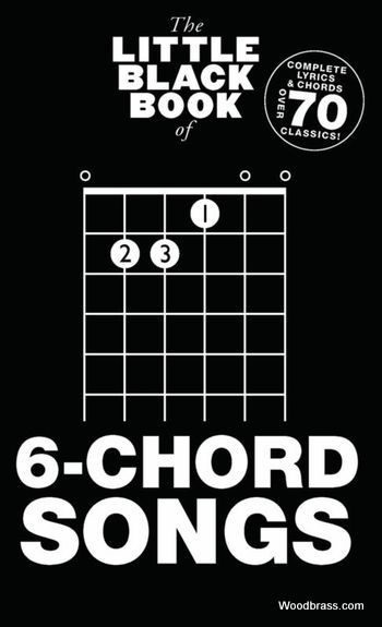 WISE PUBLICATIONS Little Black Book Of 6-chord Songs