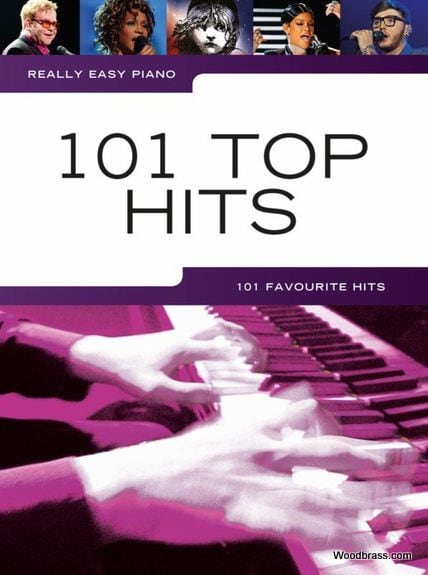 WISE PUBLICATIONS REALLY EASY PIANO - 101 TOP HITS