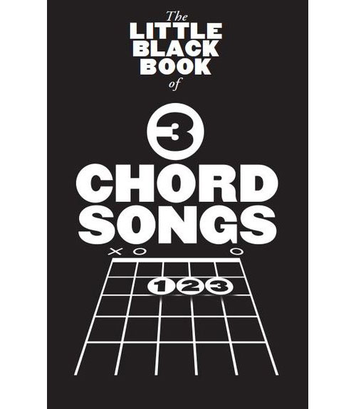 MUSIC SALES Little Black Book - 3 Chord Songs - Parole et Accords