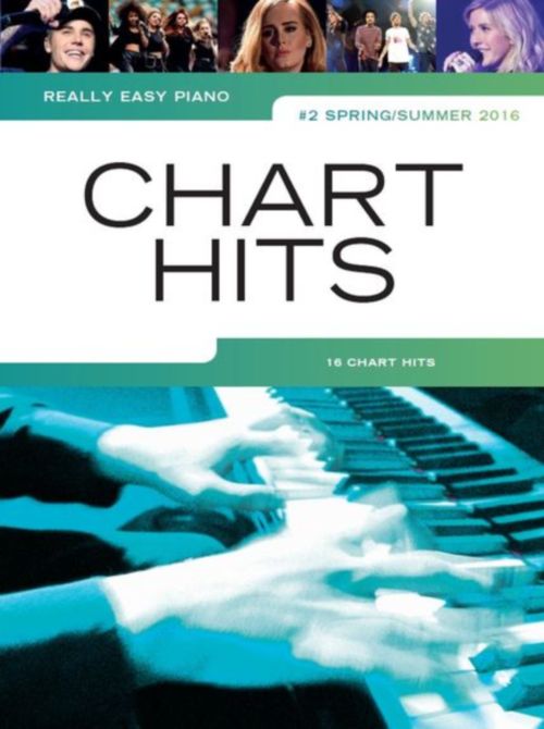 WISE PUBLICATIONS REALLY EASY PIANO - CHART HITS VOL.2 #SPRING / SUMMER 2016