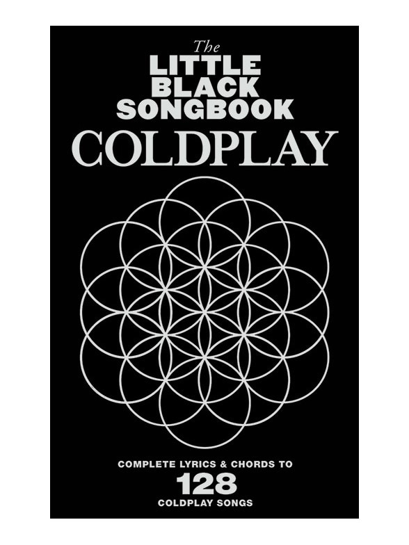 WISE PUBLICATIONS LITTLE BLACK SONGBOOK - COLDPLAY - PAROLES & ACCORDS 