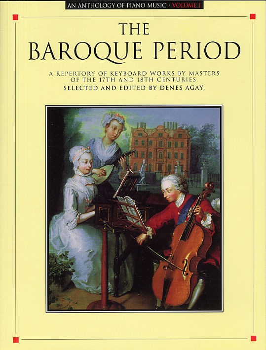 MUSIC SALES Agay Denes - Anthology Of Piano Music - Baroque - Piano Solo