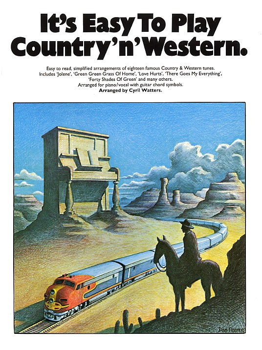 MUSIC SALES IT'S EASY TO PLAY COUNTRY 'N' WESTERN - PVG