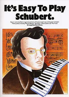 MUSIC SALES IT'S EASY TO PLAY - SCHUBERT - PIANO SOLO