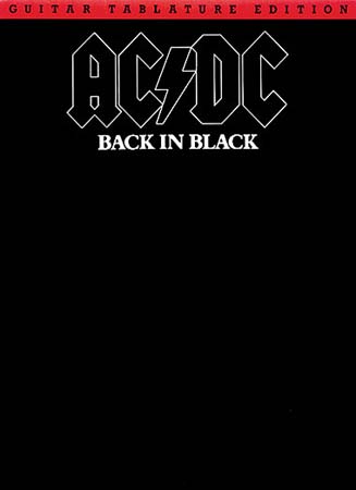 WISE PUBLICATIONS Ac/dc - Back In Black - Guitar Tab