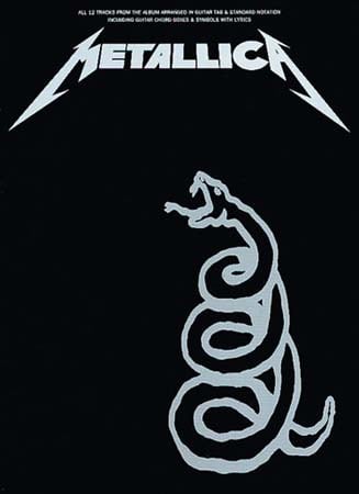 WISE PUBLICATIONS METALLICA - BLACK ALBUM - GUITARE