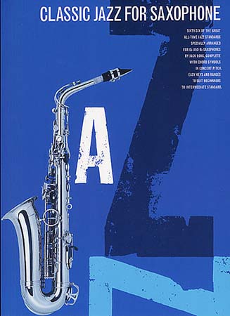 MUSIC SALES Classic Jazz For Saxophone
