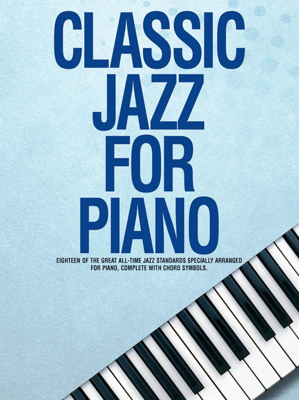 MUSIC SALES CLASSIC JAZZ- PIANO SOLO