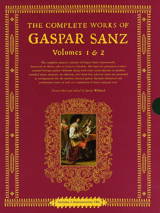 AMSCO COMPLETE WORKS OF GASPAR SANZ BKSLPCSE - GUITAR