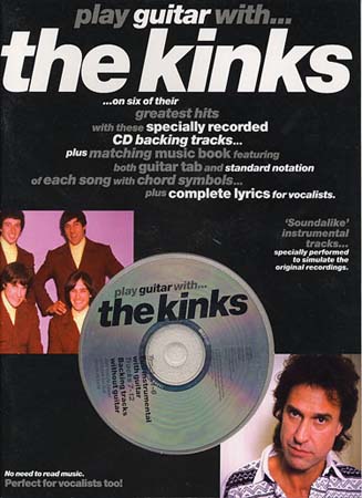 MUSIC SALES KINKS - PLAY GUITAR WITH + CD - GUITAR TAB