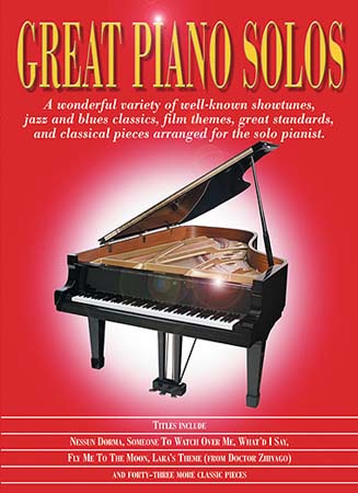 MUSIC SALES GREAT PIANO SOLOS - RED BOOK