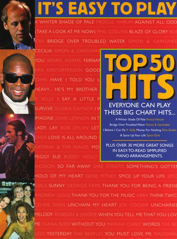 WISE PUBLICATIONS IT'S EASY TO PLAY TOP 50 HITS 2 - PVG