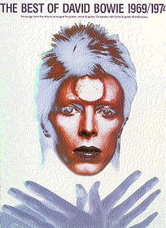 MUSIC SALES BOWIE DAVID - BEST 69/74 - PVG