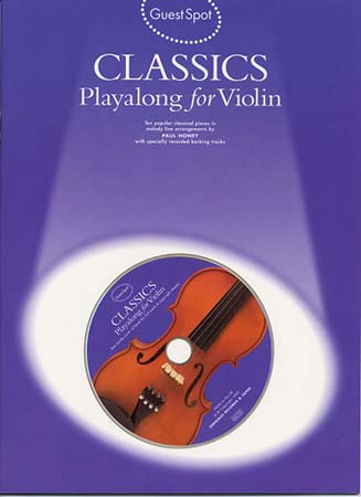 MUSIC SALES GUEST SPOT - CLASSICS + CD - VIOLON 