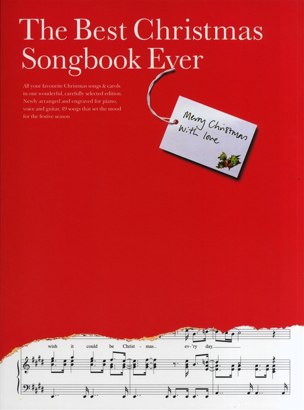 WISE PUBLICATIONS OMNIBUS PRESS - THE BEST CHRISTMAS SONGBOOK EVER - PVG