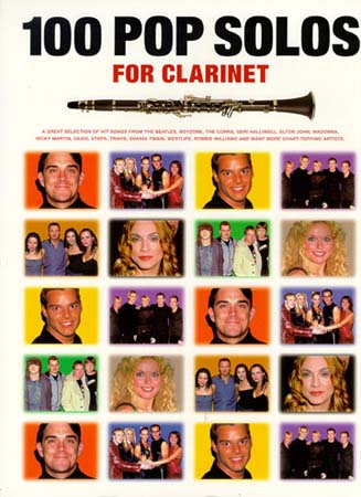 WISE PUBLICATIONS 100 Pop Solos - Clarinet