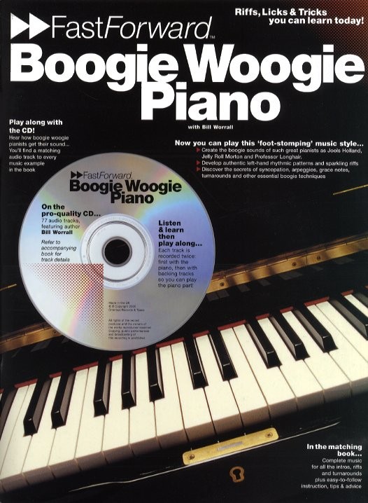 WISE PUBLICATIONS Worrall Bill - Fast Forward - Boogie Woogie + CD - Piano