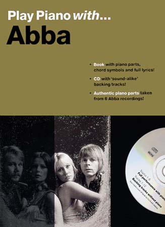 MUSIC SALES ABBA - PLAY PIANO WITH + CD