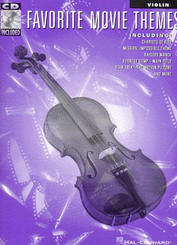 HAL LEONARD FAVORITE MOVIE THEMES + CD - VIOLIN