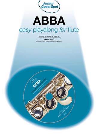 WISE PUBLICATIONS GUEST SPOT JUNIOR - ABBA EASY PLAYALONG - FLUTE
