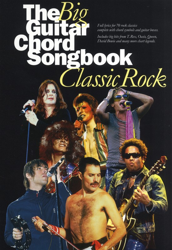 WISE PUBLICATIONS The Big Guitar Chord Songbook - Classic Rock - Lyrics And Chords