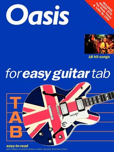 MUSIC SALES Oasis For Easy Guitar Tab Revised Edition - Guitar Tab