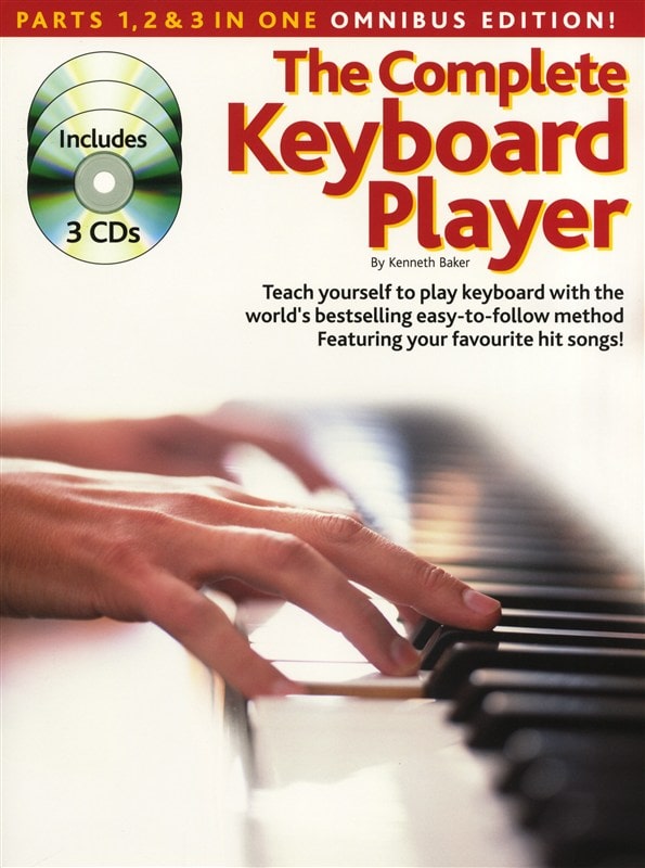 WISE PUBLICATIONS BAKER KENNETH - COMPLETE KEYBOARD PLAYER - OMNIBUS EDITION - PARTS 1, 2 AND 3 IN ONE - KEYBOARD