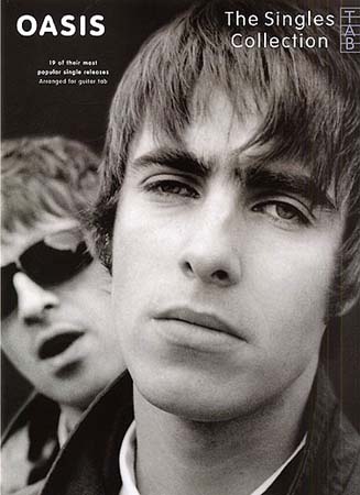 WISE PUBLICATIONS OASIS - THE SINGLES COLLECTION - GUITAR TAB