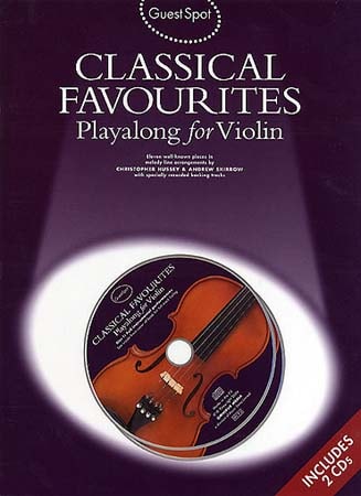 WISE PUBLICATIONS GUEST SPOT - CLASSICAL FAVOURITES + 2CD - VIOLON