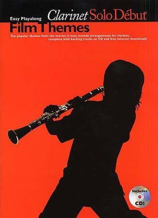 WISE PUBLICATIONS SOLO DEBUT - FILM THEMES + CD - CLARINET 