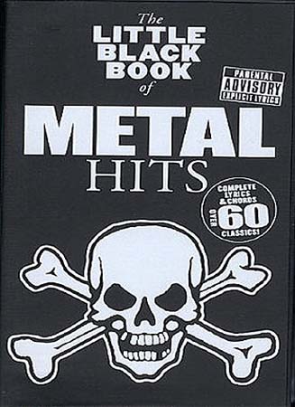 WISE PUBLICATIONS LITTLE BLACK BOOK OF METAL HITS
