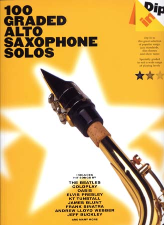 WISE PUBLICATIONS Dip In 100 Graded Alto Sax Solos