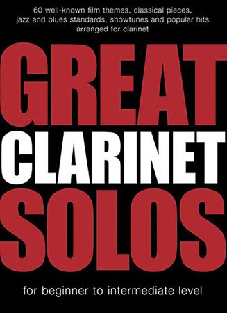 WISE PUBLICATIONS Great Clarinet Solos - 60 Titles