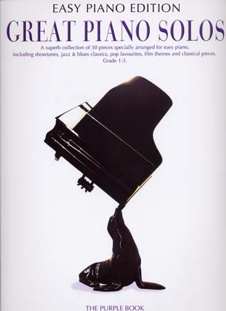 WISE PUBLICATIONS GREAT PIANO SOLOS EASY PIANO EDITION PURPLE BOOK
