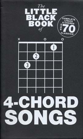 WISE PUBLICATIONS LITTLE BLACK BOOK 4-CHORD SONGS