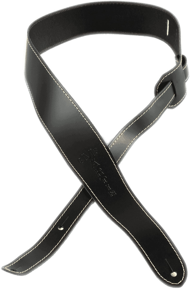 MARTIN & CO LEATHER STRAP STANDARD BLACK
