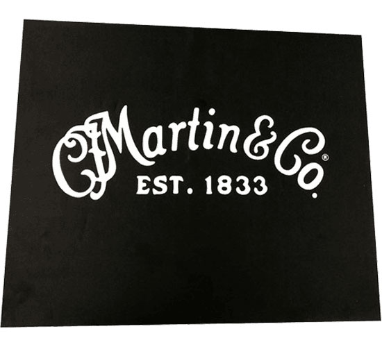 MARTIN & CO Tapis de Protection 43 X 61 CM Logo Blanc