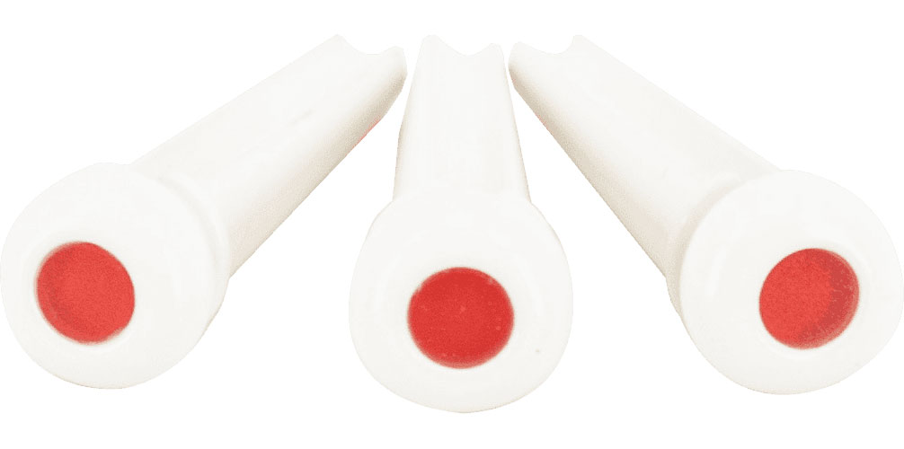 MARTIN & CO LIQUID METAL BONE ANKLE SET, RED DOT